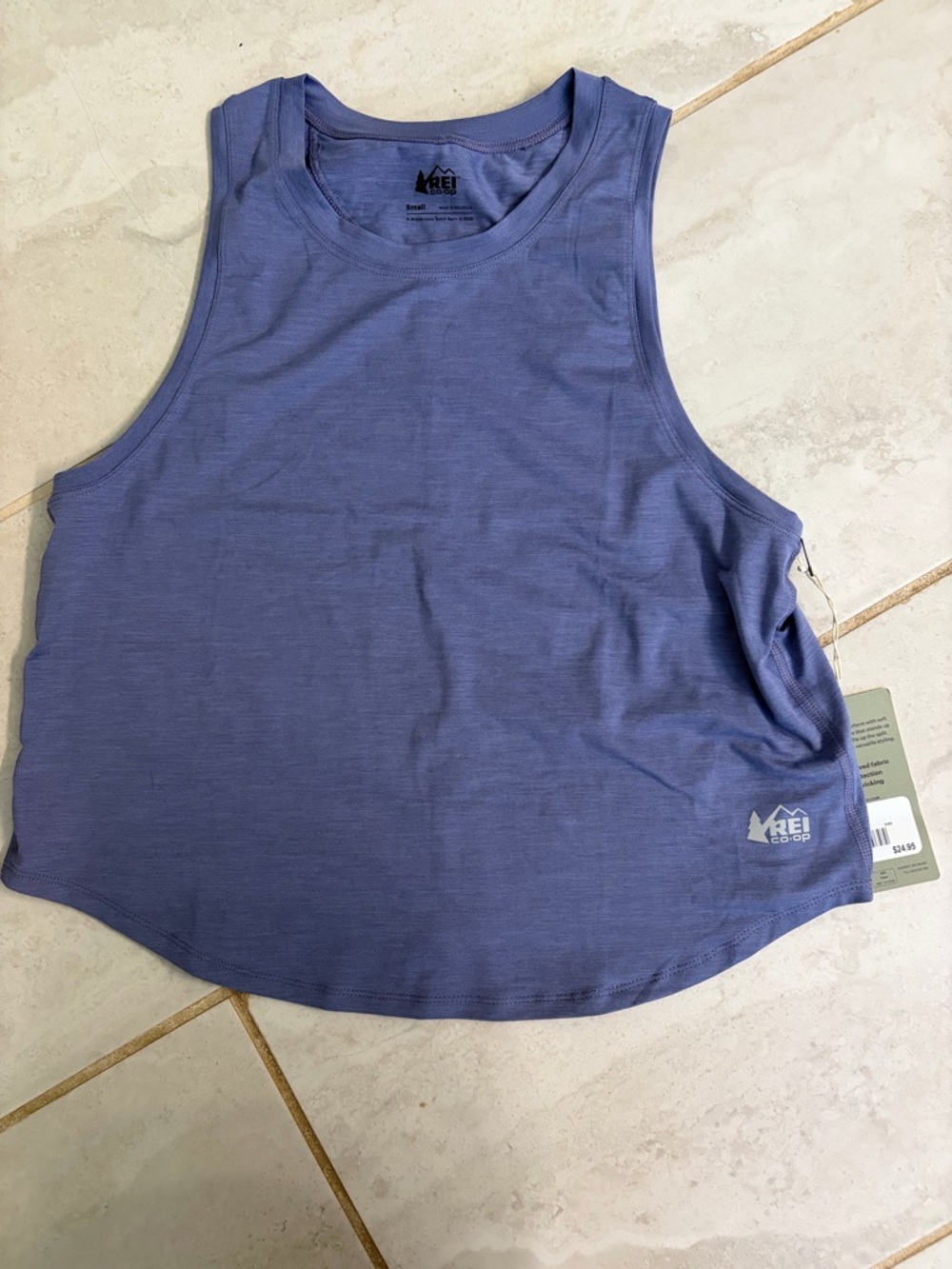 REI Periwinkle Blue Women's Short Sleeve Tee